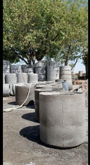 کول لوله سیمانی بلوک دیواری