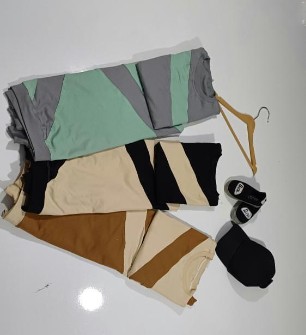 دورس، تیشرت، کراپ، شلوارک بچگانه