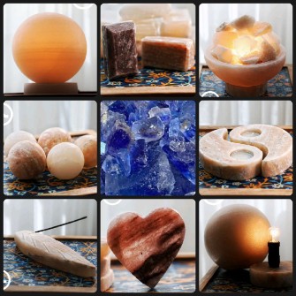 انواع نمک معدنی ونمک حمام