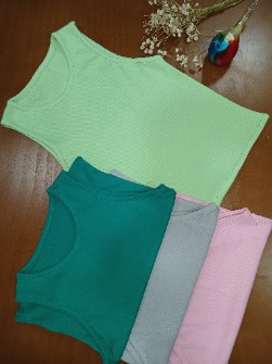 لباس زنانه کراپ بیسیک